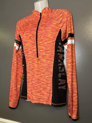 90 Degree by Reflex Pullover Womens Small Space Dye Quarter Zip Namaslay Running thumbnail 3