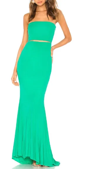 Lovers + Friends Emerald Green Maxi Dress thumbnail 1