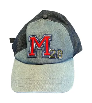 Disney Our Universe Mickey Mouse 28 Blue Denim Hat Cap Adult Size Adjustable thumbnail 1