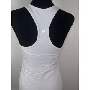 Lululemon Racerback Tank light pink faint stripe 6 thumbnail 2