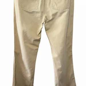 VTG Y2K Abercrombie‎ Women's 10R 25 Issue Wide Leg Flare Pants Khaki Minimalist thumbnail 6