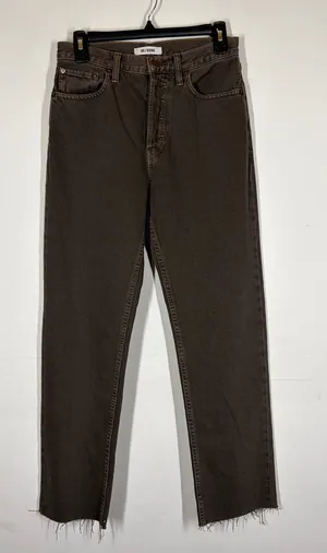 NWT Re/done 70s Stove Pipe Jean Size 27 thumbnail 1