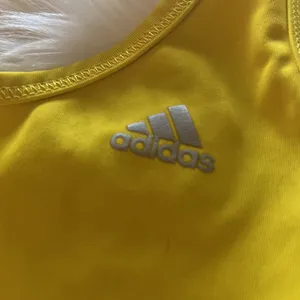 Adidas yellow racerback tank top thumbnail 7