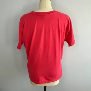 Her Way Vintage 1990’s Daisies Tee Shirt- Pink- Size Large thumbnail 4