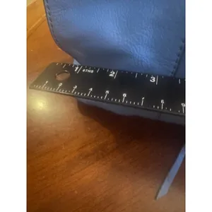 REBECCA MINKOFF BLUE LEATHER TOTE Bag thumbnail 9