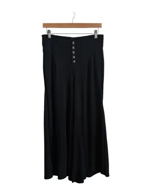 Anthropologie Ettawa Lucerne Wide Leg Pants Black XS thumbnail 5