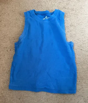Hollister High Neck Tank Ribbed thumbnail 1