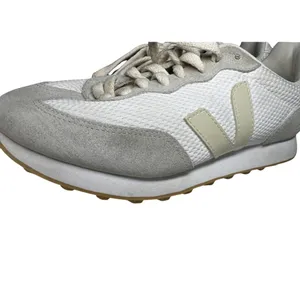 Veja Women's Rio Branco Low Top Sneakers 5 Pier Natural suede mesh casual thumbnail 7