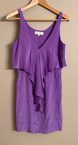 AMANDA UPRICHARD‎ Silk Mini Dress thumbnail 1
