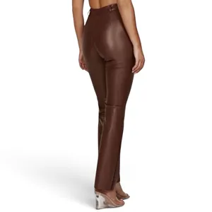 Meshki Leather Pants Quiet Luxury Elevated Chic Mininalist Tailored Scandi thumbnail 2