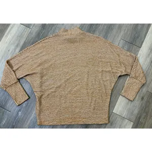 Out From Under Urban Outfitters Mock Neck Sweater Medium Striped thumbnail 2