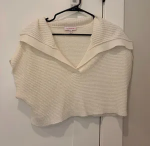 Butter melon crop top White thumbnail 1