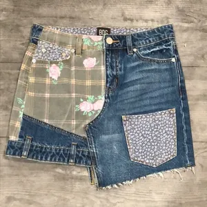 Bdg denim patch skirt nwot thumbnail 3