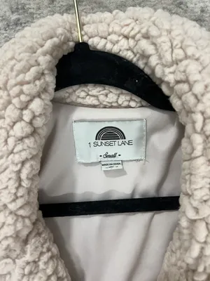 Tilly’s Teddy Sherpa Double-Breasted Coat thumbnail 3
