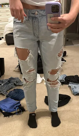 American Eagle Outfitters Moms Jeans thumbnail 1