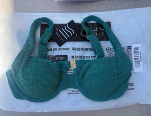 Vetchy Laguna Bikini Top Emerald Green Size XS thumbnail 4