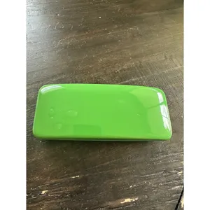 Kate Spade Turquoise and Green Hard Shell Eyeglass Case with Eye Graphic Inter thumbnail 3