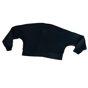Adidas‎ Women’s Sweatshirt Large Fleece Lined Cropped Boxy Atheleisure thumbnail 2
