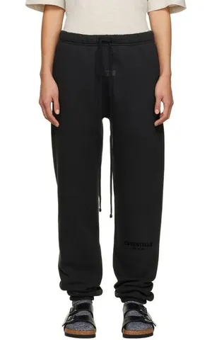 ✨Essentials Fear Of God Core Collection Black Sz Large Sweatpants✨ thumbnail 1