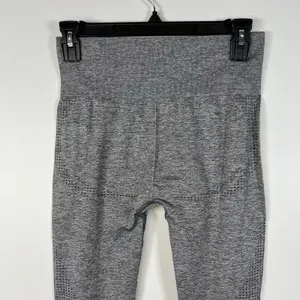 Gymshark‎ Leggings Womens XS Grey Marl Vital Rise Seamless Stretch High Waisted thumbnail 6