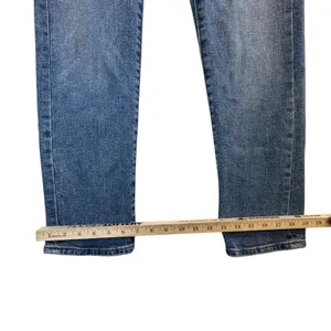 Levi's Wedgie Straight Jeans Sz 26‎ Blue High Rise Button Fly Classic Clean Girl thumbnail 10