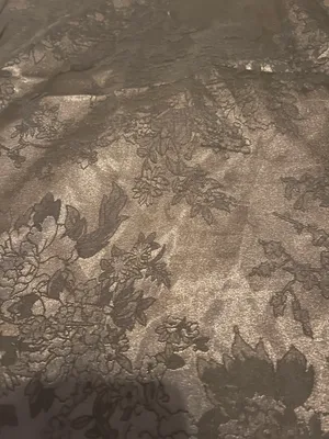 Satin Mini Skirt With Floral Detailing thumbnail 3