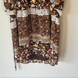 NWT! BCX Brown Patterned Dress Size thumbnail 8