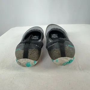 Merrill Synthetic Round Toe Flat in Grey‎ Size 6.5 thumbnail 6