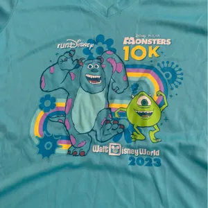Run Disney Monster’s Inc 10K Short Sleeve Top S 2023 thumbnail 2
