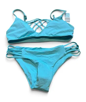 NWOT L*Space Jamie Low Down bikini set extra small thumbnail 1