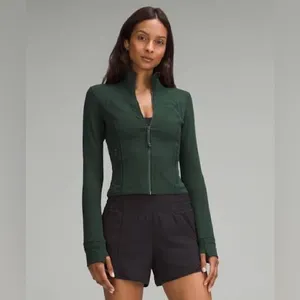 Lululemon Define Cropped Jacket - Legacy Green thumbnail 2