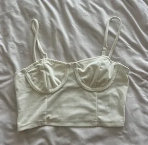 White Bustier Top thumbnail 1