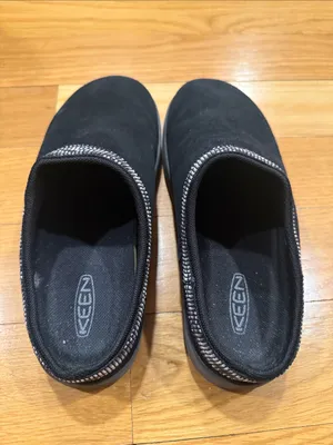 Keen women’s Elle suede mules collar design size 5.5 thumbnail 3