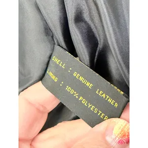 Vintage 90s Black Suede Bomber Jacket Minimalist Leather Reed M thumbnail 9