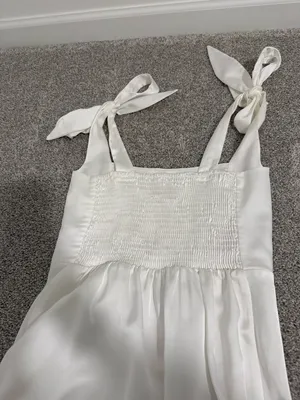 Show Me Your Mumu White Midi Dress thumbnail 4