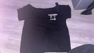 Off-The-Shoulder Aeropostale Top Black California thumbnail 3