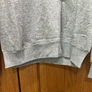 Vintage‎ sweatshirt with collar and flowery pattern pocket on sleeve thumbnail 7