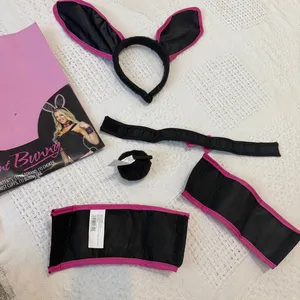 Fun World adult one size OS instant bunny accessory set A3 2503 thumbnail 4
