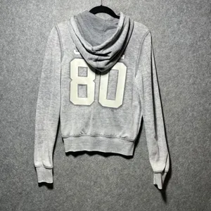 USC Her Style‎ Trojans Rhinestone Zip Up Hoodie Gray So Cal 80 Medium thumbnail 10
