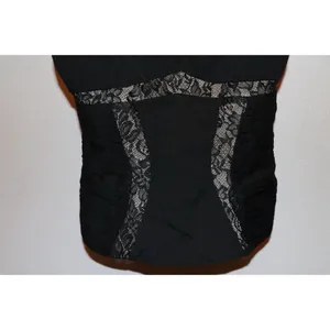 Bebe sleeveless ruched blouse thumbnail 4