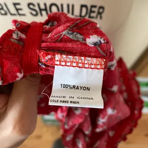 LF Red Mint Vanilla off The Shoulder Top thumbnail 8