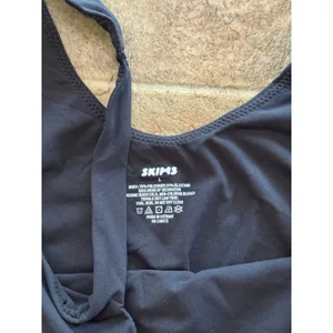 Skims Fits Everybody Square Neck Bodysuit Onyx Size Large thumbnail 10