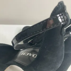 Coach Womens Chrystie Closed Toe Ankle Strap Casual Platforms Fashion Heels 9B thumbnail 8