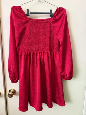 Red dress Size L thumbnail 1