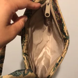 Vintage Carpet Tapestry Patterned Mini Bag Tan thumbnail 5