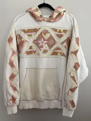 Free People Nordic "It's a Vibe" Hoodie Women's Size Small‎ thumbnail 1