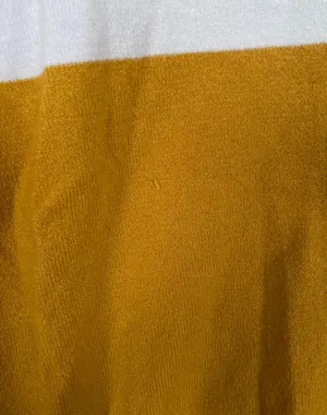 Forever 21 Yellow Striped Sweater thumbnail 2