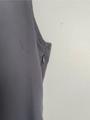 FREEBIRD Gray Sleeveless Racerback High-Low Dress Sz S thumbnail 4