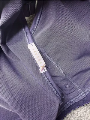 Savage X Fenty Womans L/XL Purple Wireless Bralette thumbnail 4