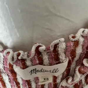 Madewell Jacquard smocked tank top in stripe▪️size XS thumbnail 4
